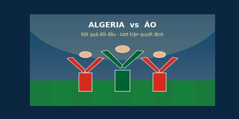Kết quả đối đầu Algeria vs Áo