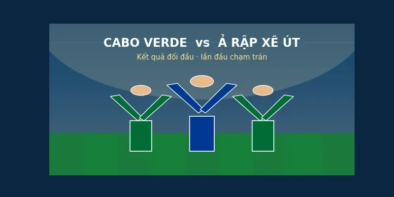 Soi kèo bóng đá Cabo Verde vs Ả Rập Xê Út ngày 26/6 2 Kết quả đối đầu Cabo Verde vs Ả Rập Xê Út