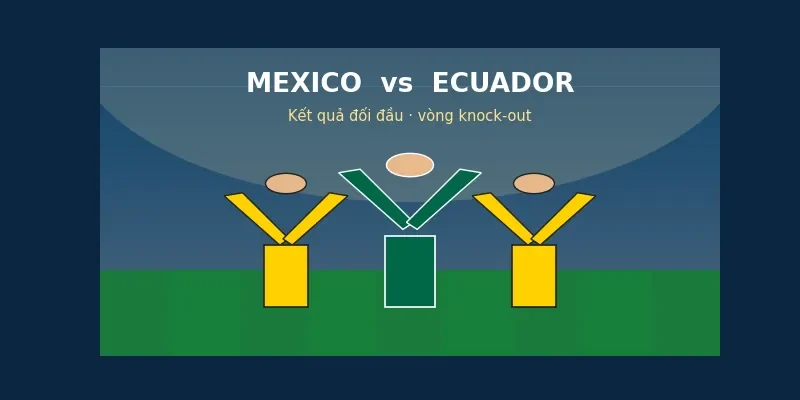 Kết quả đối đầu Mexico vs Ecuador