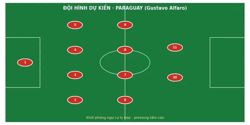 Soi kèo bóng đá Paraguay vs Australia ngày 25/6 3 Đội hình ra sân dự kiến Paraguay vs Australia
