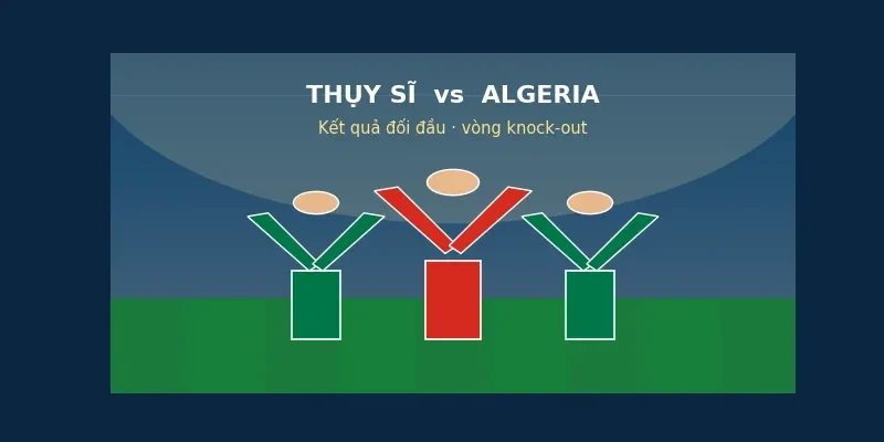 Kết quả đối đầu Thụy Sĩ vs Algeria