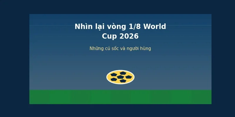 Nhìn lại vòng 1/8 World Cup 2026